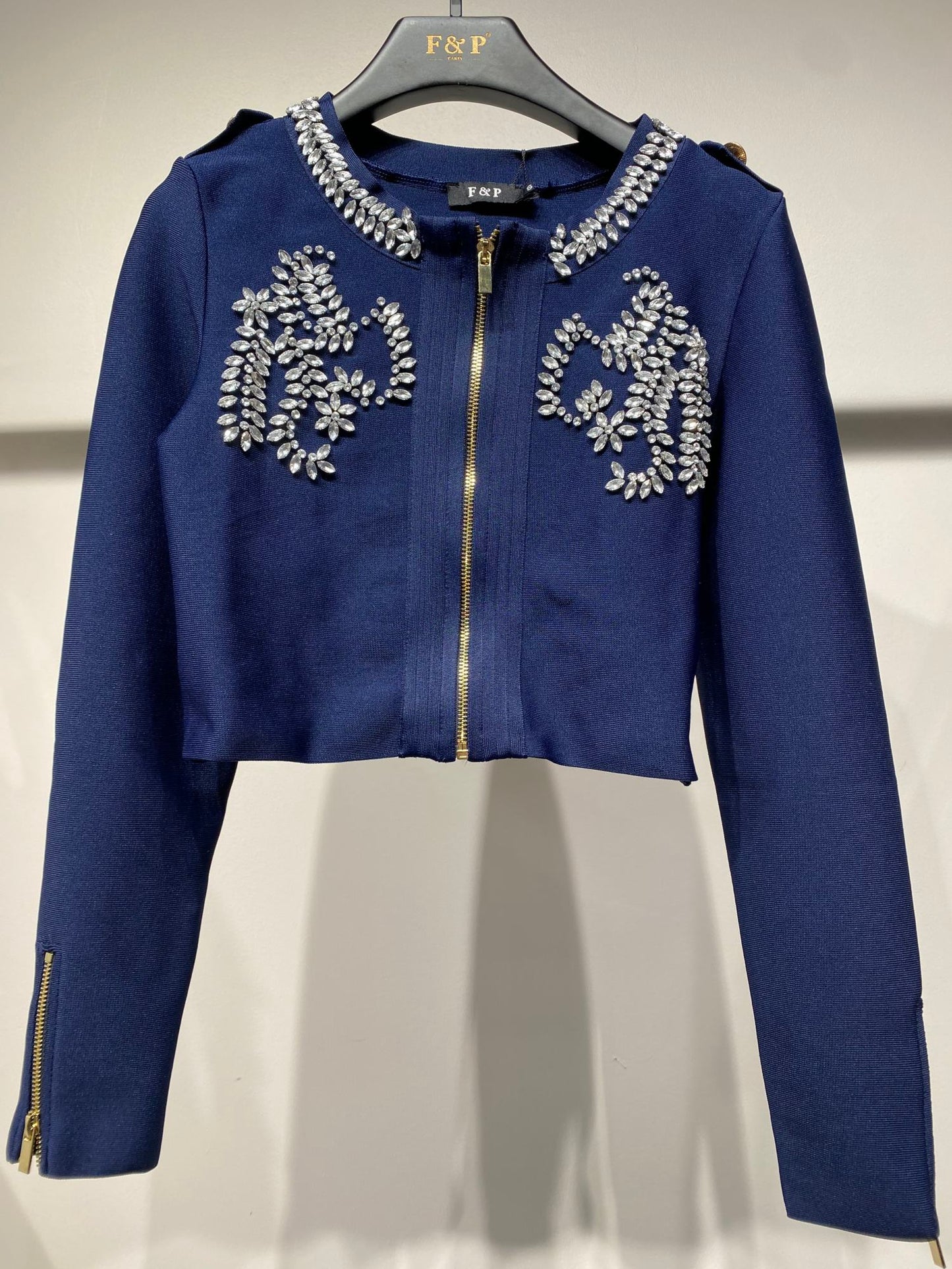Cally Jacket-Navy-Fi&Co Boutique