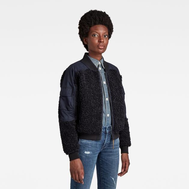 G-Star Raw Teddy Bomber-Mazarine Blue-Fi&Co Boutique