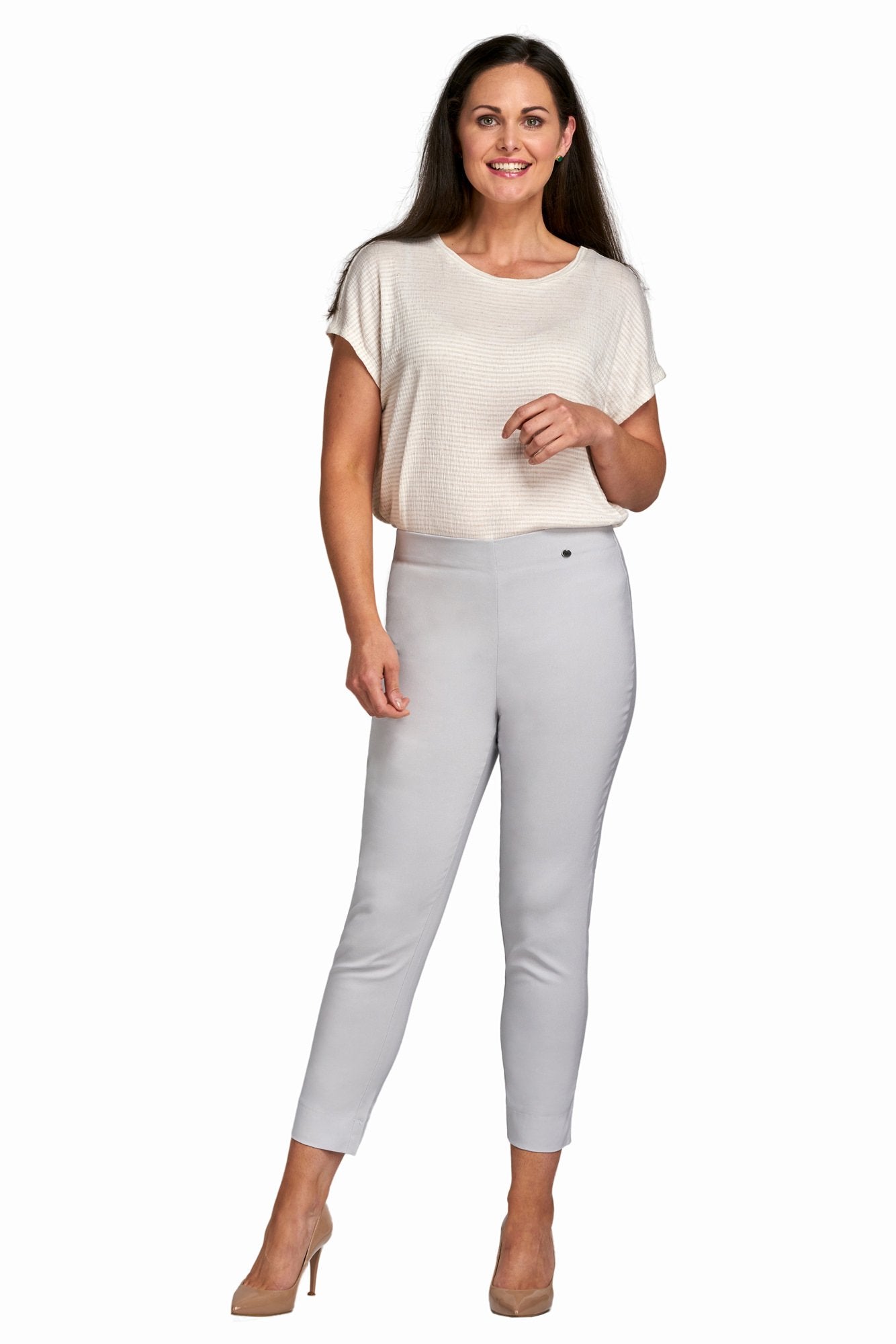 PINNS Silver Trousers-Silver-Fi&Co Boutique