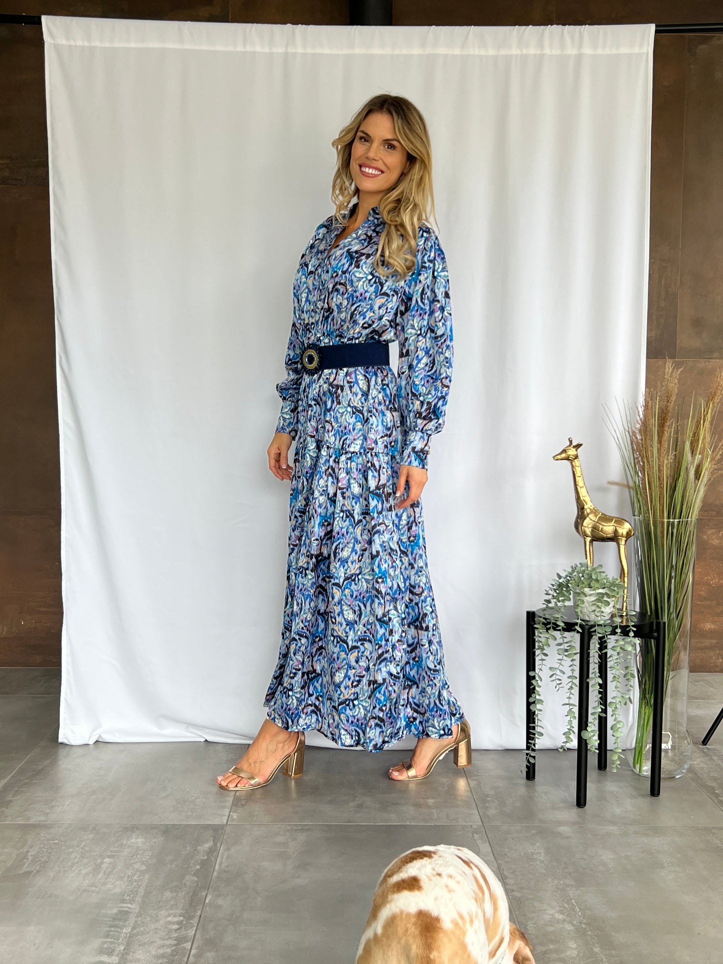 Paisley Dress-S-Fi&Co Boutique