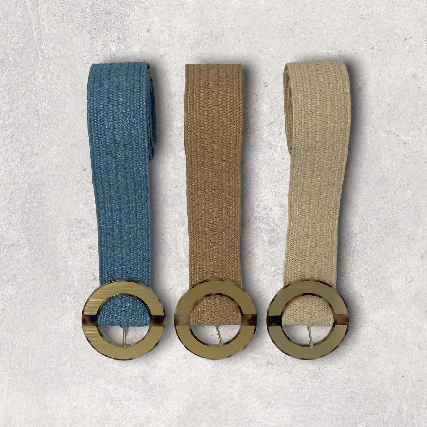 Wicker Marble Belt-Fi&Co Boutique