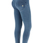 Freddy 7/8 ankle length Light Denim High Waist Zip-Fi&Co Boutique
