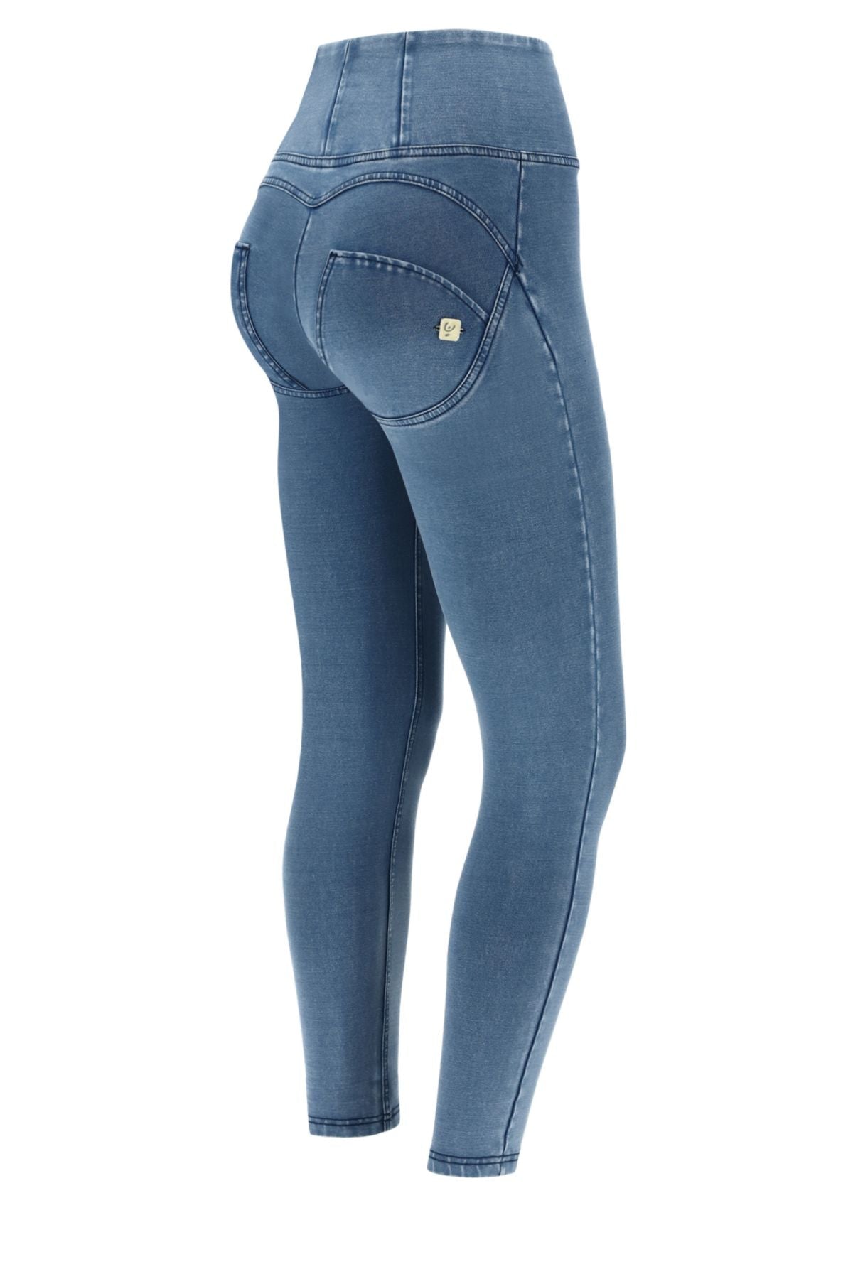 Freddy 7/8 ankle length Light Denim High Waist Zip-Fi&Co Boutique
