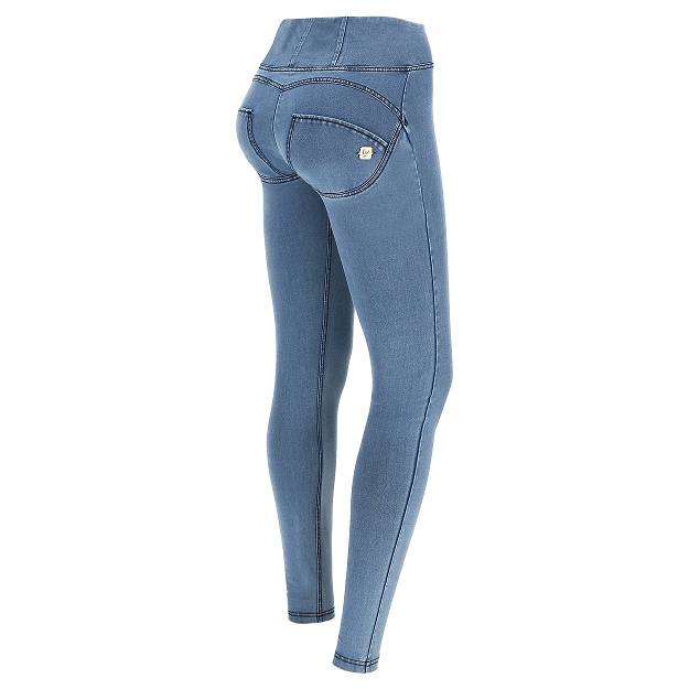 Freddy High-rise WR.UP New Light Denim Blue Stitch-Light Wash Indigo with Blue Stitch-Fi&Co Boutique