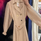 Goa Goa Duster Coat with Tulle Sleeves-Beige-Fi&Co Boutique