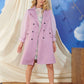 Goa Goa Duster Coat with Tulle Sleeves-Mint-Fi&Co Boutique