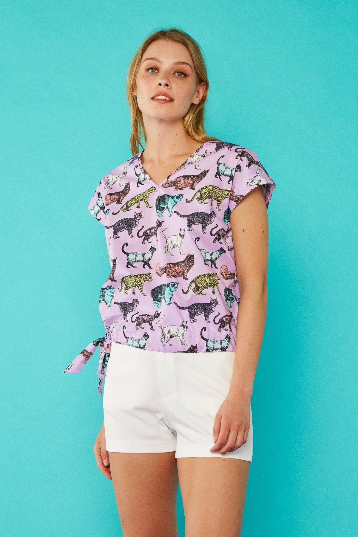 Minueto Barbara Top-Purple-Fi&Co Boutique