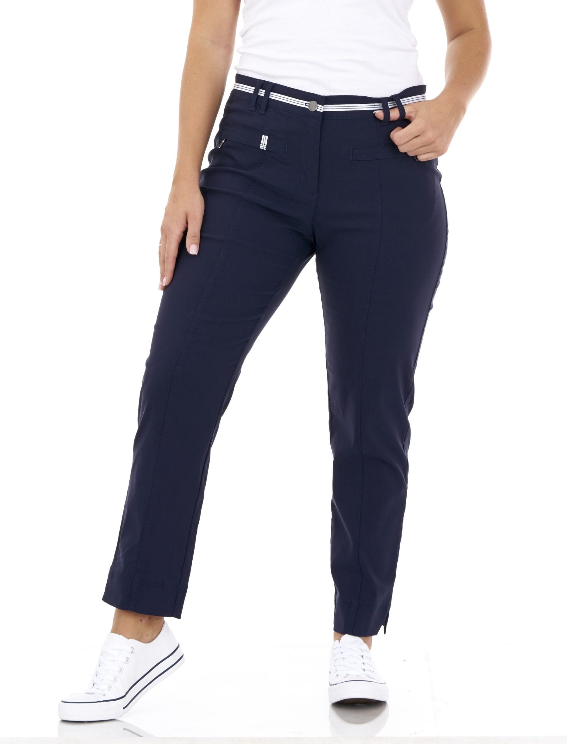 PINNS Navy Trousers-Navy-Fi&Co Boutique