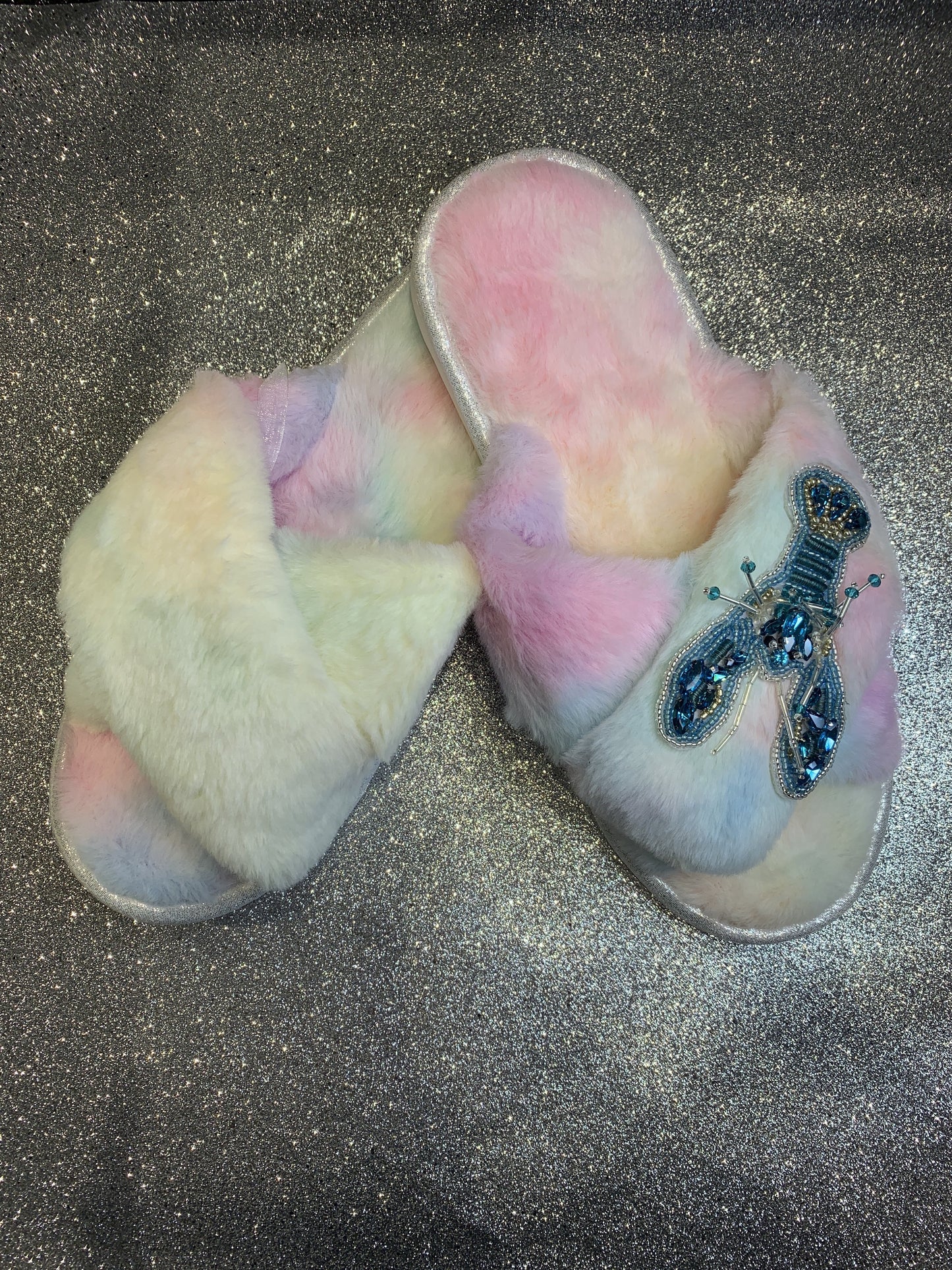 Rainbow Lobster Slippers-Fi&Co Boutique