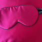 Silk Eye Mask Fuschia-Fi&Co Boutique